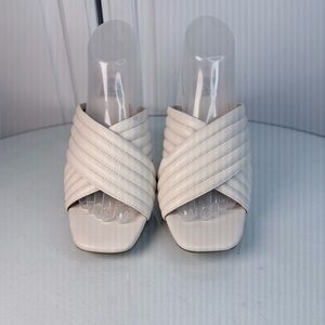 Size 9 “Dolce Vita” Cream Heel Sandals 
Reg $130 Now $43